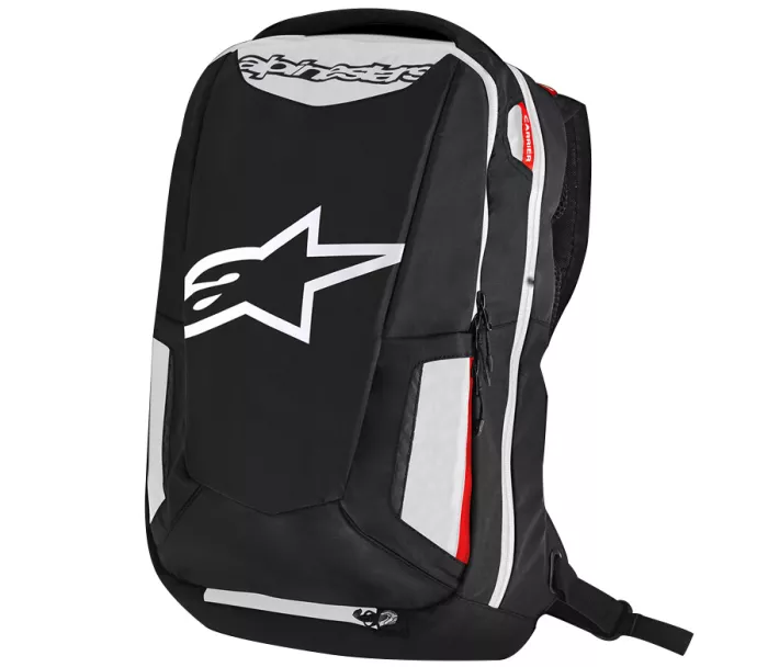 Plecak Alpinestars City hunter czarno/biały/czerwony