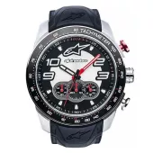 Hodinky Alpinestars Tech zegarek Chrono czarny/stalowy