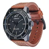 Zegarki Alpinestars Tech watch 3H matt black/brown