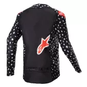Dziecięca koszulka motocrossowa Alpinestars Youth Racer North czarno/czerwona rozmiar M