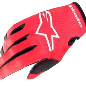 Rękawice motocrossowe Alpinestars Radar czerwono/białe