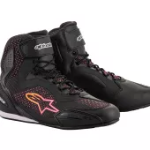 Damskie buty motocyklowe Alpinestars Stella Faster-3 Rideknit czarno/żółto/różowe