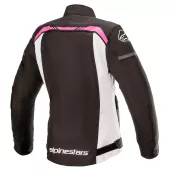 Dámská bunda na moto Alpinestars Stella T-SPS waterproof black/white/fuchsia vel. XL