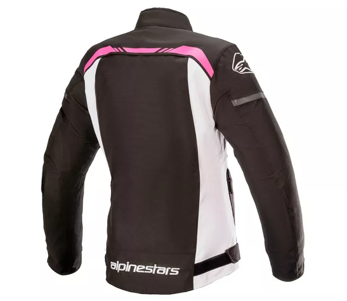 Dámská bunda na moto Alpinestars Stella T-SPS waterproof black/white/fuchsia vel. XL