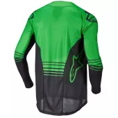 Koszulka motocrossowa Alpinestars Techstar Phantom antracyt / zielona koszulka