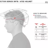 Kask Alpinestars MTB Vector Pro-Atom ciemnoszary / chłodnoszary matowy