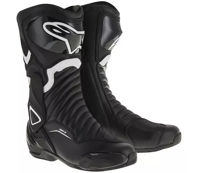 Buty motocyklowe Alpinestars SMX-6 V2 czarno/białe rozmiar 48