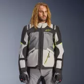 Kurtka 2026 Alpinestars Andes V4 Drystar grey/black/yellow fluo