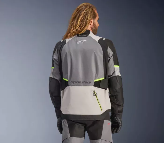 Kurtka 2026 Alpinestars Andes V4 Drystar grey/black/yellow fluo