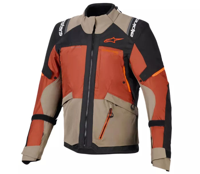 Kurtka motocyklowa 2026 Alpinestars Andes V4 Drystar walnut/rust/black
