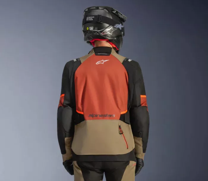 Kurtka motocyklowa 2026 Alpinestars Andes V4 Drystar walnut/rust/black