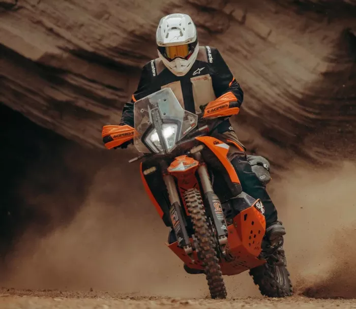 Spodnie motocyklowe Alpinestars Andes V4 Drystar walnut/black