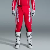 Spodnie motocrossowe Alpinestars Fluid Apex red/white