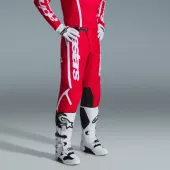 Spodnie motocrossowe Alpinestars Fluid Apex red/white