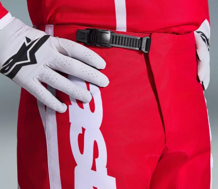 Spodnie motocrossowe Alpinestars Fluid Apex red/white