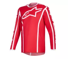 Koszulka motocrossowa Alpinestars Fluid Apex red/white