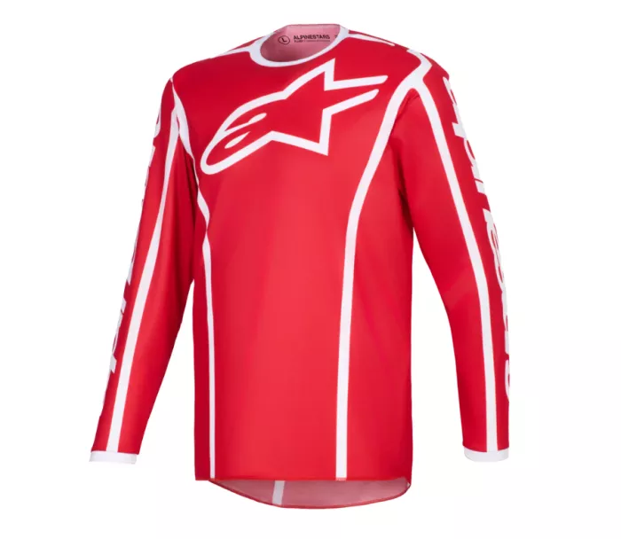 Alpinestars Fluid Apex red/white vel. L