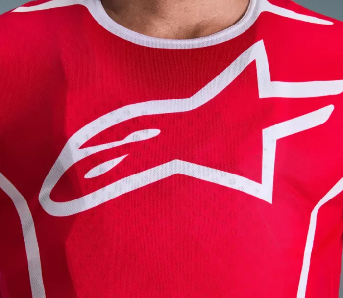 Alpinestars Fluid Apex red/white vel. L