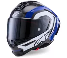 Kask wyścigowy 2026 Alpinestars Supertech R10 Arius black/white/blue glossy
