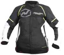 Nazran Ascona 2.0 L black/white/fluo woman jacket Tech-air compatible