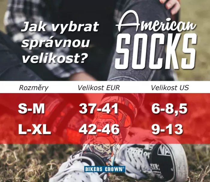 Amerykańskie skarpetki AS203 Freedom is a Lie
