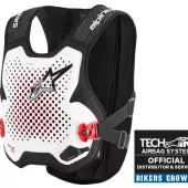 Alpinestars Tech-Air MX white vest vel. S