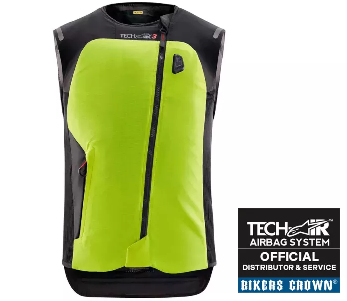 Kamizelka z poduszką powietrzną Alpinestars Tech-Air® 3 vest black/yellow fluo