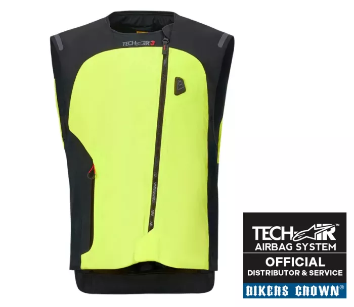 Alpinestars Tech-Air 3 V2 black/yellow fluo vel. XL