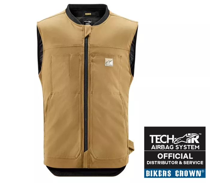 Kamizelka z poduszką powietrzną Alpinestars Tech-Air® 3 V2 Canvas tan vest