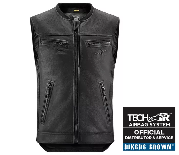 Alpinestars Tech-Air 3 V2 Leather black vest vel. M