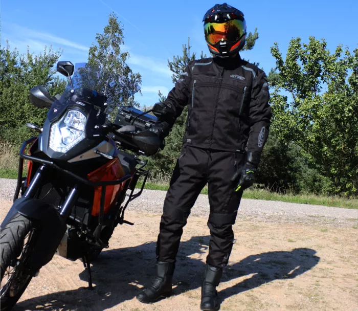Spodnie motocyklowe XRC Winkle 2.0 WTP men adventure black