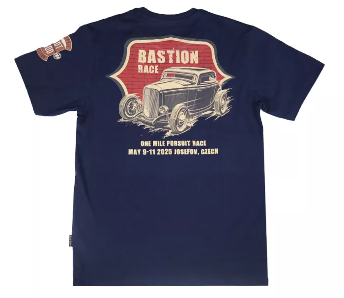 Koszulka Rusty Pistons Bastion race 2025 navy blue
