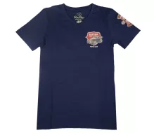 Koszulka damska Rusty Pistons Bastion race 2025 navy blue