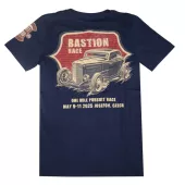 Koszulka damska Rusty Pistons Bastion race 2025 navy blue