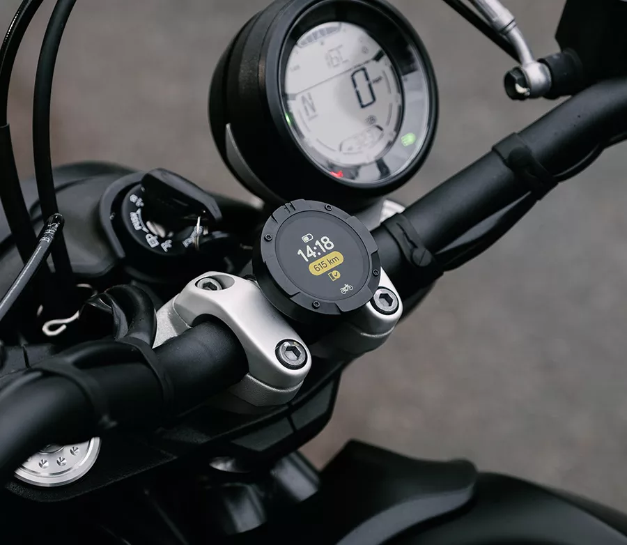 Beeline Moto グレー Nawigacja Beeline Moto II Gunmetal Grey | Bikers Crown