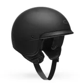 Czarny kask motocyklowy Bell Scout matt  Air