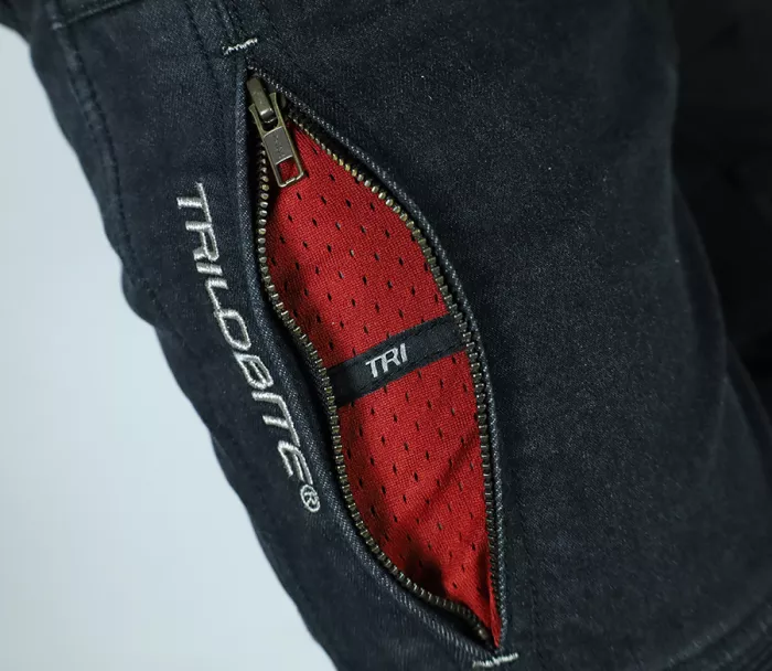Trilobite Parado doublelayer AAAA slim fit men jeans long black level 2 vel. 40