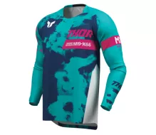 Koszulka męska Thor Launchmode Bleach white/aqua