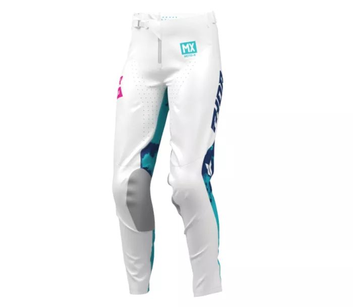 Spodnie damskie Thor Launchmode Bleach white/aqua