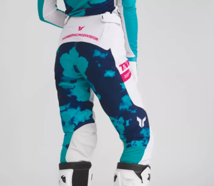 Spodnie damskie Thor Launchmode Bleach white/aqua