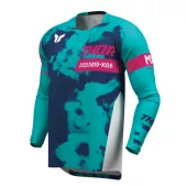 Thor 2912 - 2587 Youth Launchmode Bleach dres white/aqua vel.M