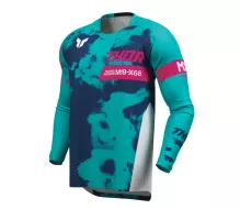 Thor 2912 - 2587 Youth Launchmode Bleach dres white/aqua vel.M