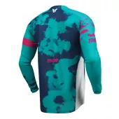 Thor 2912 - 2587 Youth Launchmode Bleach dres white/aqua vel.M