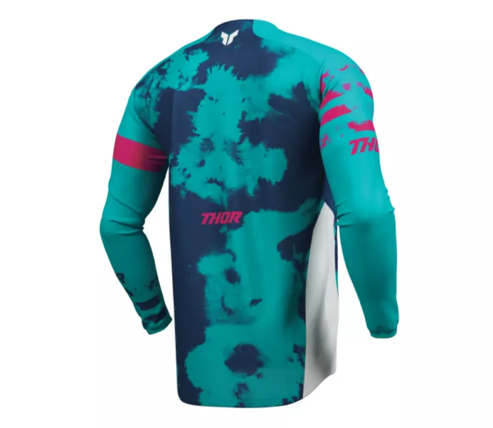 Thor 2912 - 2587 Youth Launchmode Bleach dres white/aqua vel.M