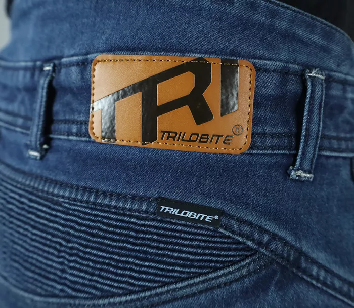 Trilobite Parado doublelayer AAAA slim fit ladies jeans long blue level 2 vel. 30