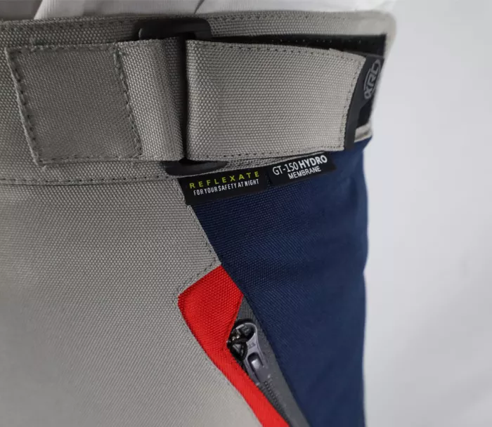 Spodnie motocyklowe damskie XRC Winkle 2.0 WTP ladies adventure pants grey/black/blue