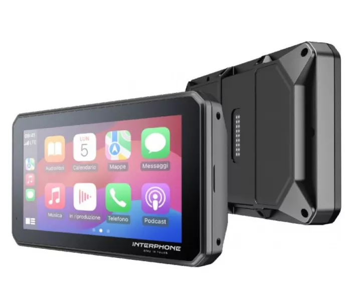 Wyświetlacz BMW Interphone – Apple CarPlay i Android Auto dla motocykli