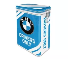 Pudełko blaszane BMW Drivers Only z klipsem