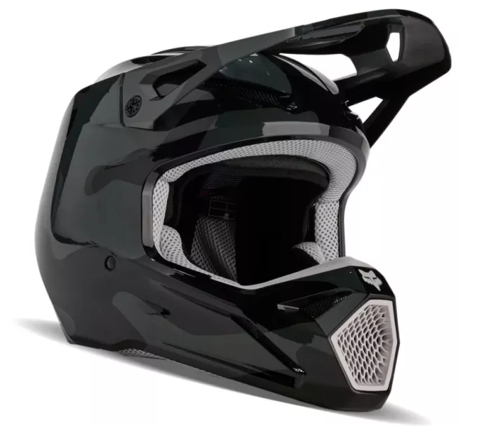 Kask motocrossowy Fox V1 Bnkr Helmet Black Camo