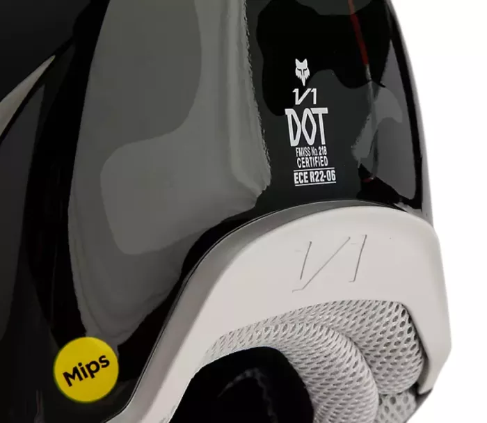 Kask motocrossowy Fox V1 Bnkr Helmet Black Camo